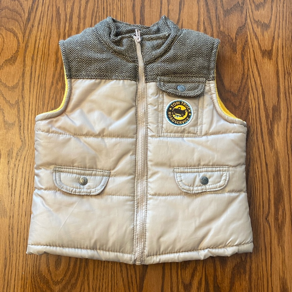 Puffer Vest 3t Little Rebels, NWOT